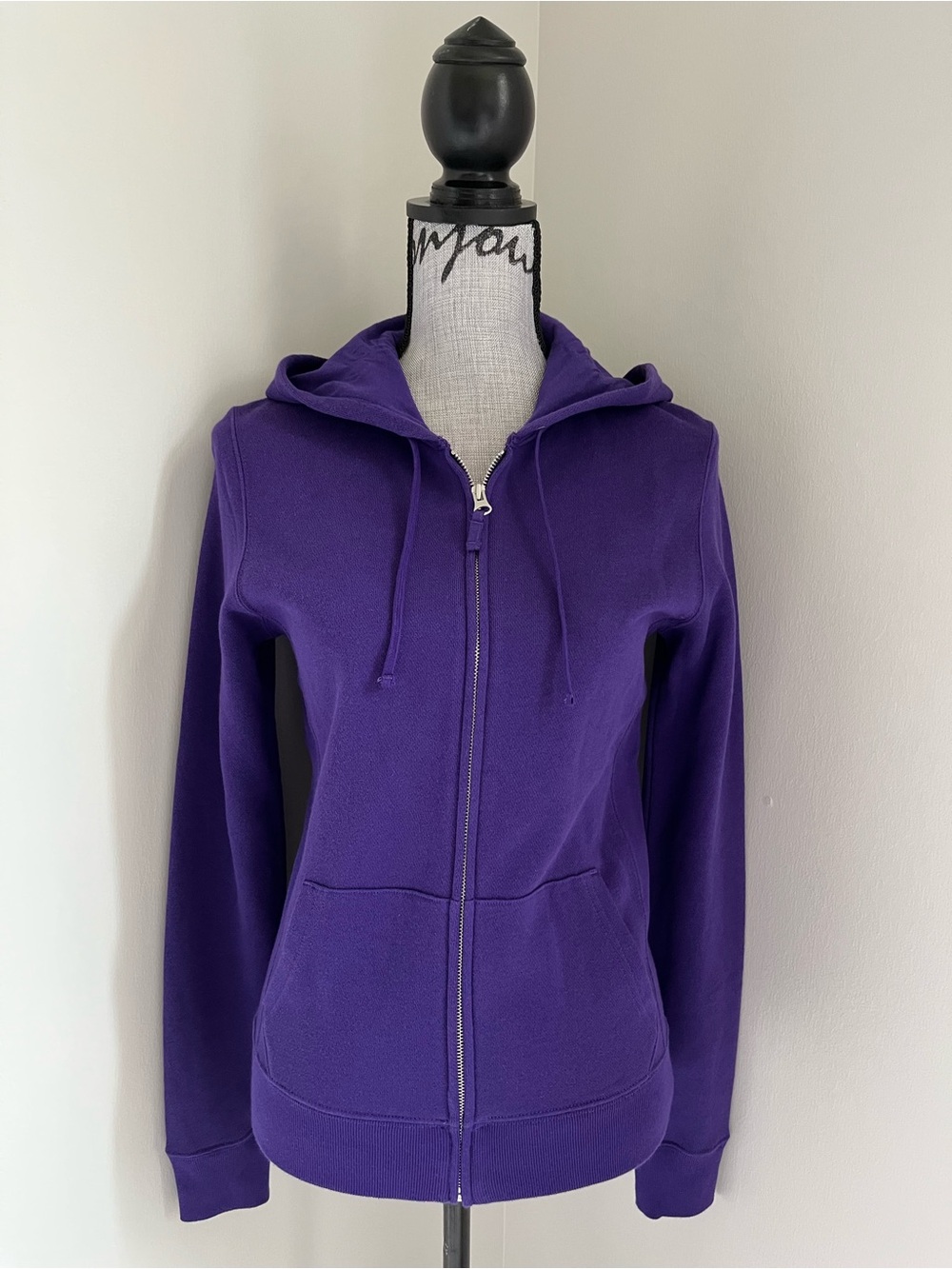 BNWT Ralph Lauren women’s full zipper purple hoodie